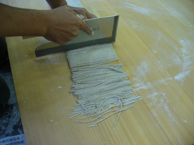 ドロブ感謝祭＿そば打ち体験＿