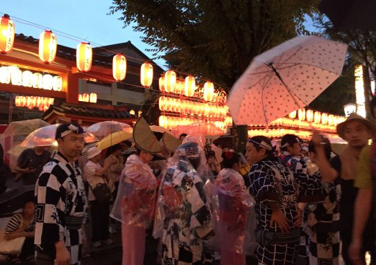 花火大会／川＼