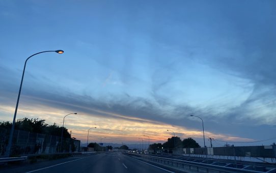 今日の夕景_。_。