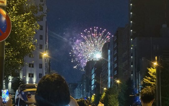 隅田川花火大会＿。＿。